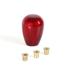 Universal Real Carbon Fiber Car Handle Gear Stick Shift Knob Shifter Lever