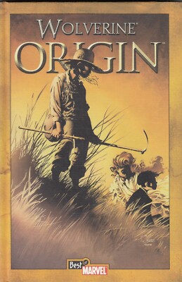 BEST OF MARVEL HC # 1 - WOLVERINE ORIGIN - JENKINS / KUBERT - PANINI 2003 - TOP