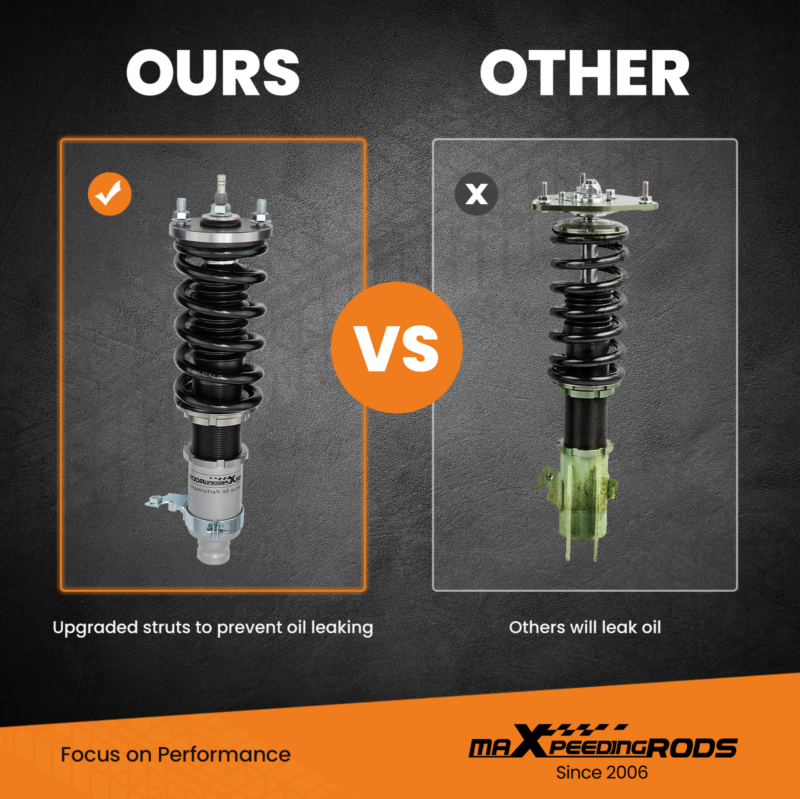 MaXpeedingrods 24 Ways Coilover Suspension Kit for Honda Civic EG/EK/EJ