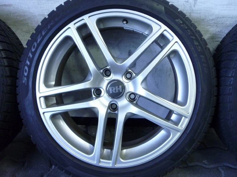 WINTERREIFEN ALUFELGEN RH BE BMW 3er F30 F31 4er F32 F33 225/45 R18 PIRELLI 7mm - Bild 3 von 4