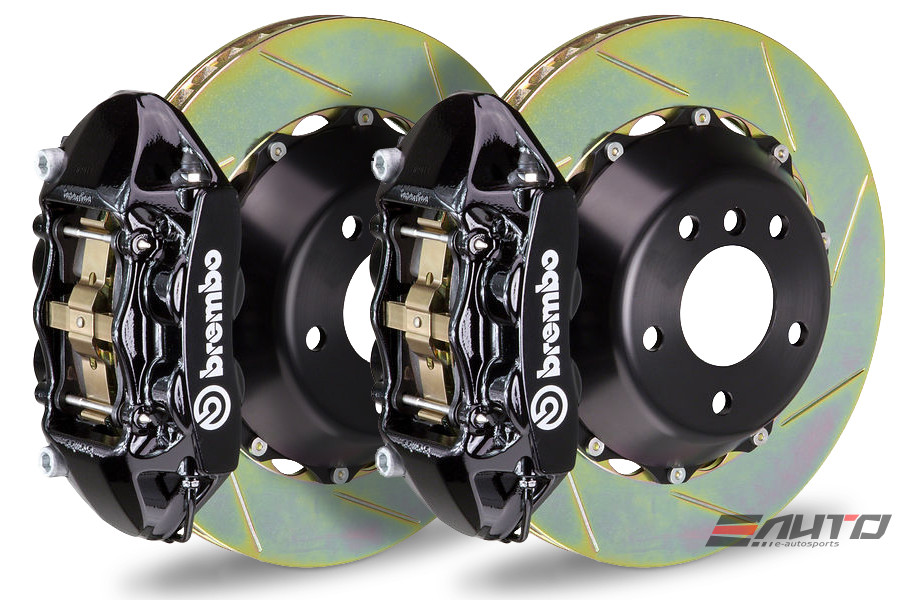 Brembo Rear GT Big Brake Kit BBK 4piston Black 380x28 Slot Disc BMW M 1M E82