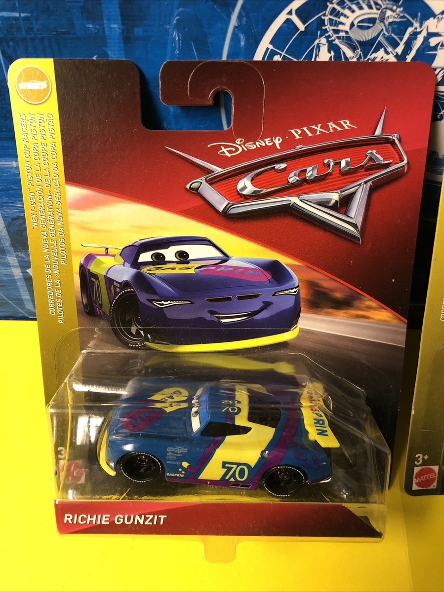Richie Gunzit リッチー・ガンジット　1台　カーズ　マテル　次世代 Amazon.com: Disney Pixar Cars Richie Gunzit : Toys & Games