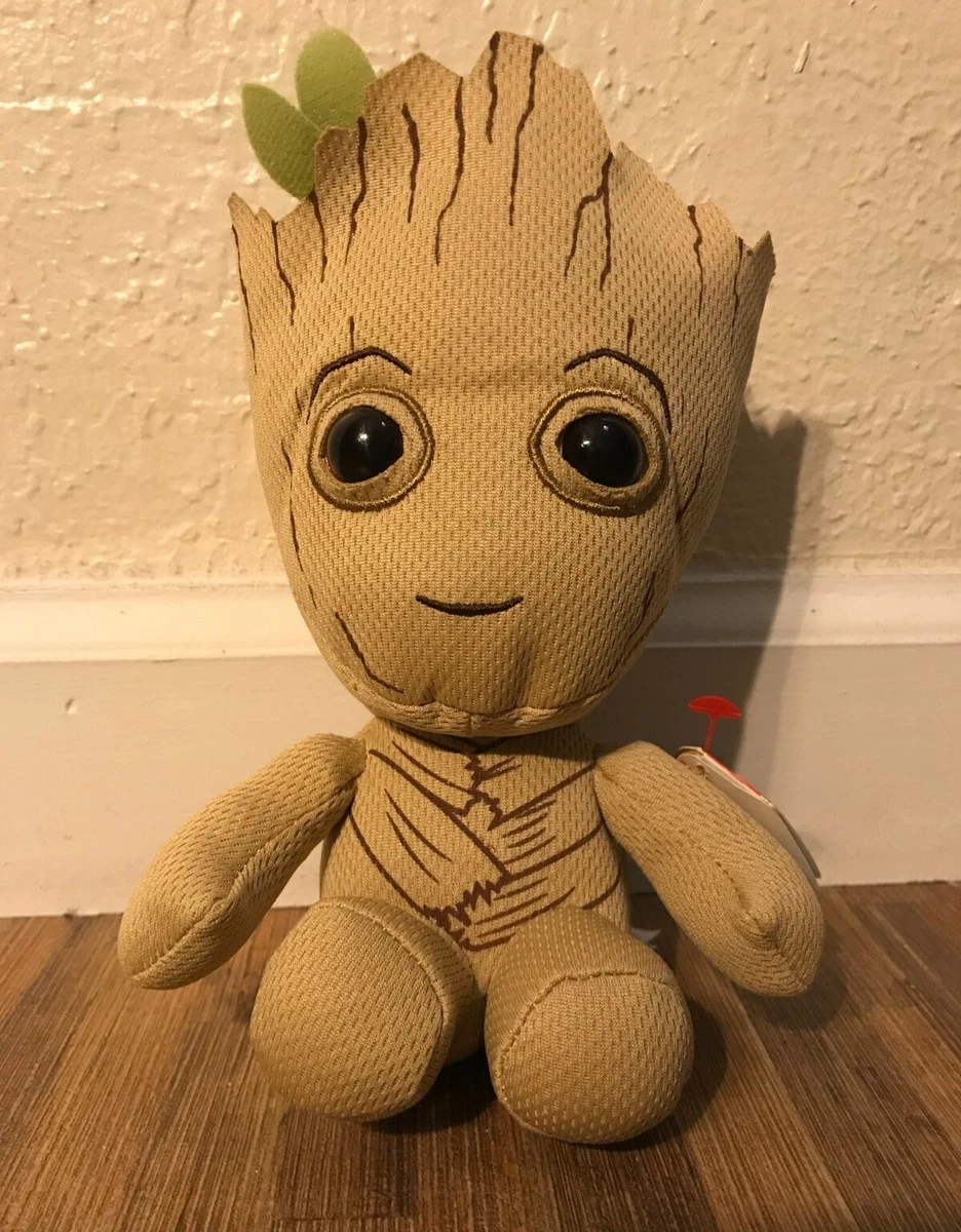 Marvel TY Beanie Groot Marvel Guardians the Galaxy Stuffed Plush |