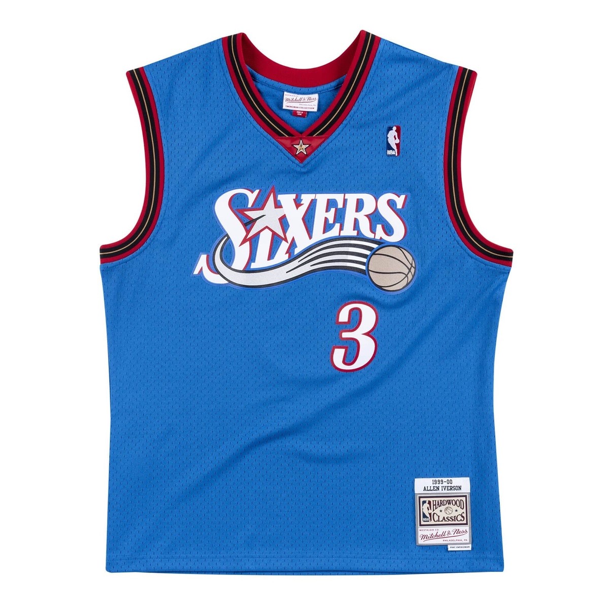 Ｈ*Ａ様 Iverson 1999 PHILA Jersey NBA NIKE Nike Rewind 1999 Philadelphia 76ers Allen Iverson NBA Jersey
