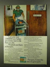 1974 Pampers Diapers Ad - New Babies Got Better Start