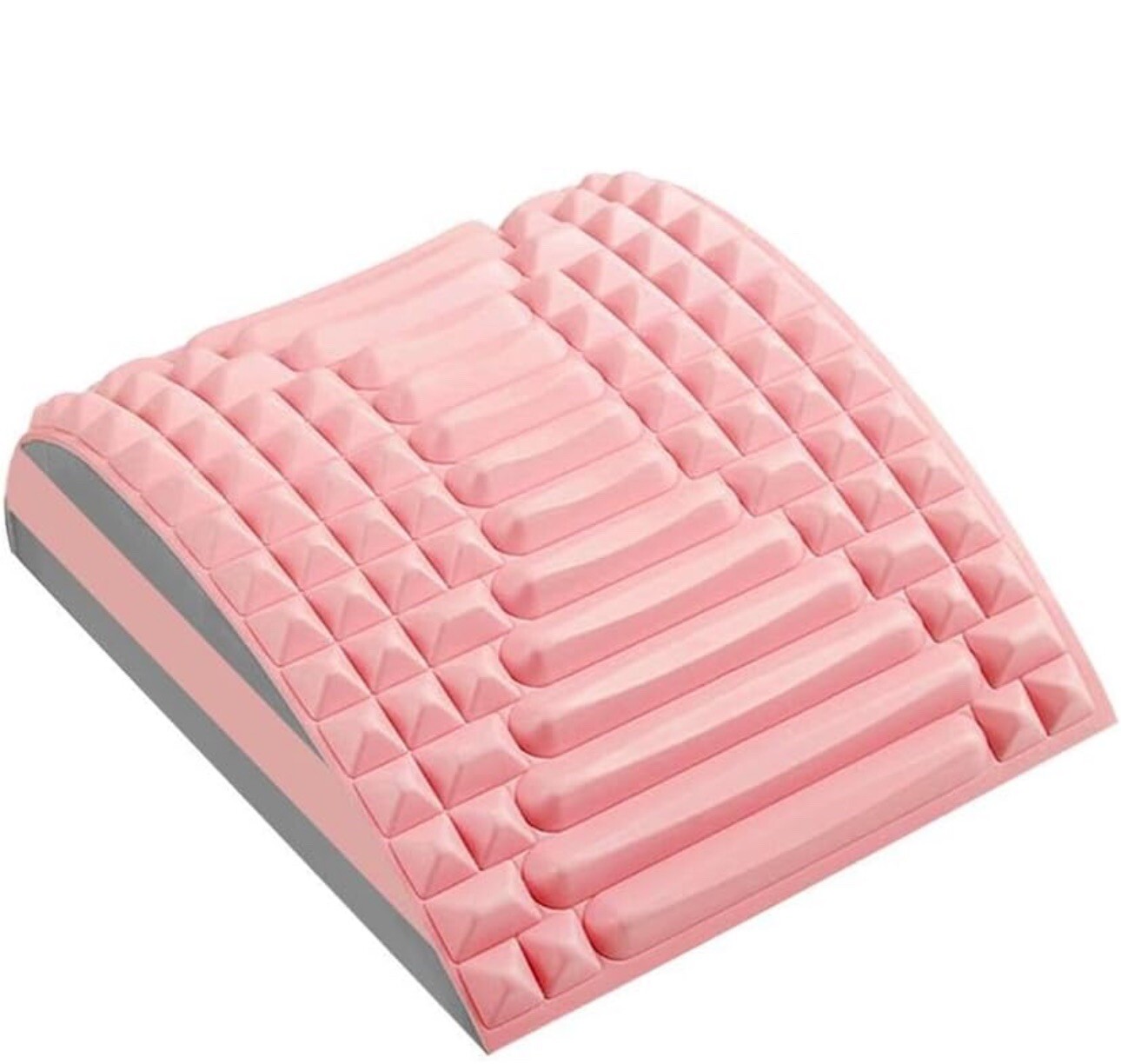Back And Neck Stretcher Refresh Sciatica Pain Relief Pillow Back Stretcher pink