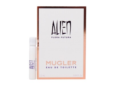 THIERRY MUGLER ALIEN FLORA FUTURA EDT 1.2ml .04fl oz x 1 PERFUME SPRAY SAMPLE