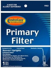 Hoover Windtunnel Primary Filter 303903001 440004215 by Envirocare