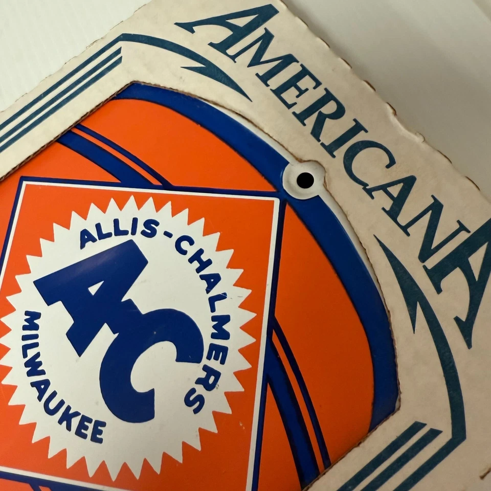 Allis Chalmers Thermometer Metal Large Print By Taylor New Nostalgic Nice Cond - Image 2 of 4