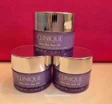 3.0 oz Clinique Take The Day Off Cleansing Balm (1oz Each X3) Travel Size