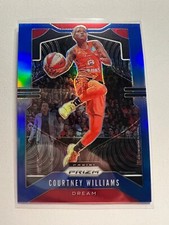 K12,075 - 2020 Panini Prizm WNBA Prizms Blue #24 Courtney Williams #/149