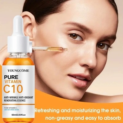 Facial serum set with vitamin C hyaluronic retinol serum anti-wrinkle anti-aging