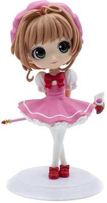 Banpresto Cardcaptor Sakura Clow Card Q Posket Figure - Sakura Kinomoto Ver.A