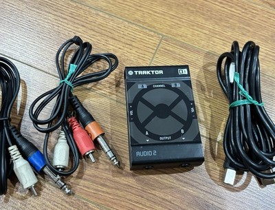 Native Instruments Traktor Audio Pro 2-Channel DJ Audio Interface With Cables