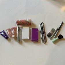 Makeup Beauty Bundle Mix Lot 14 Pieces Clinique New No Box Brush Eyeliner