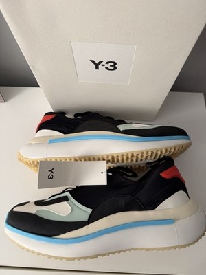 Size 11.5 M NIB- Adidas Y-3 Qisan Cozy Black  Blush Green Yohji Yamamoto