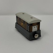 Thomas the Train Toby Tram Car Wooden Railway Tank Engine 7 2003 Tomy Train