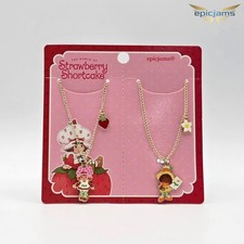 Strawberry Shortcake  Orange Blossom Best Friends Necklace Set New