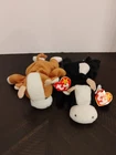VINTAGE - TY BEANIE BABIES  Lot Of 2 "DAISY"  1993  And Bessie  1995