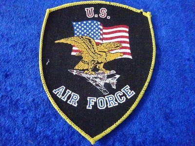 A5-08)  US Air Force Patch Abzeichen: Groß Eagle Adler