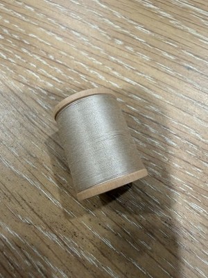 Vintage Wooden Spool Thread-tan- J.P.Coats-1 Inch-never Been Unraveled