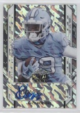 2021 Leaf Metal Draft Portrait Silver Marble 20/60 Dazz Newsome Auto 0u79