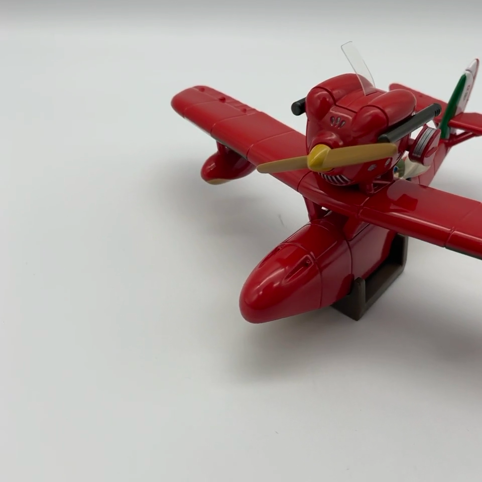 Porco Rosso Savoia S.21 Model Glows & Sounds Studio Ghibli 30th