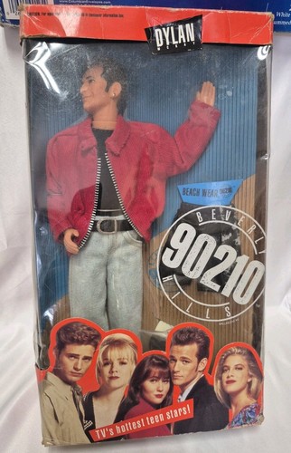 Poupée Collector Dylan, Beverly Hills 90210, Mattel 1991, Neuve En Boîte