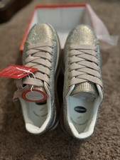 New Lucky Step Rhinestone Sneakers Sparkly Bling, Size 8.5