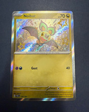 The Pokemon Company Noibat Shiny Rare Holo 194/091 SV: Paldean Fates EN 70 HP