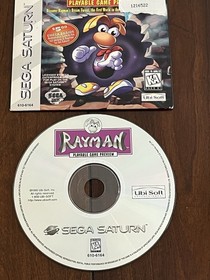 Rayman Sega Saturn Playable Demo 1994 Tested/Works