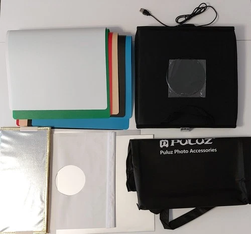 30cm, 12" PULUZ Portable LED Photo Light Box Tent Photo Cube Studio Photography