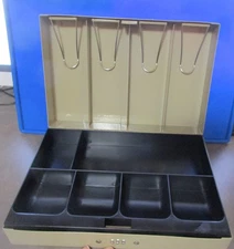 Steel Combination Lock Portable Cash Box - MMF Industries