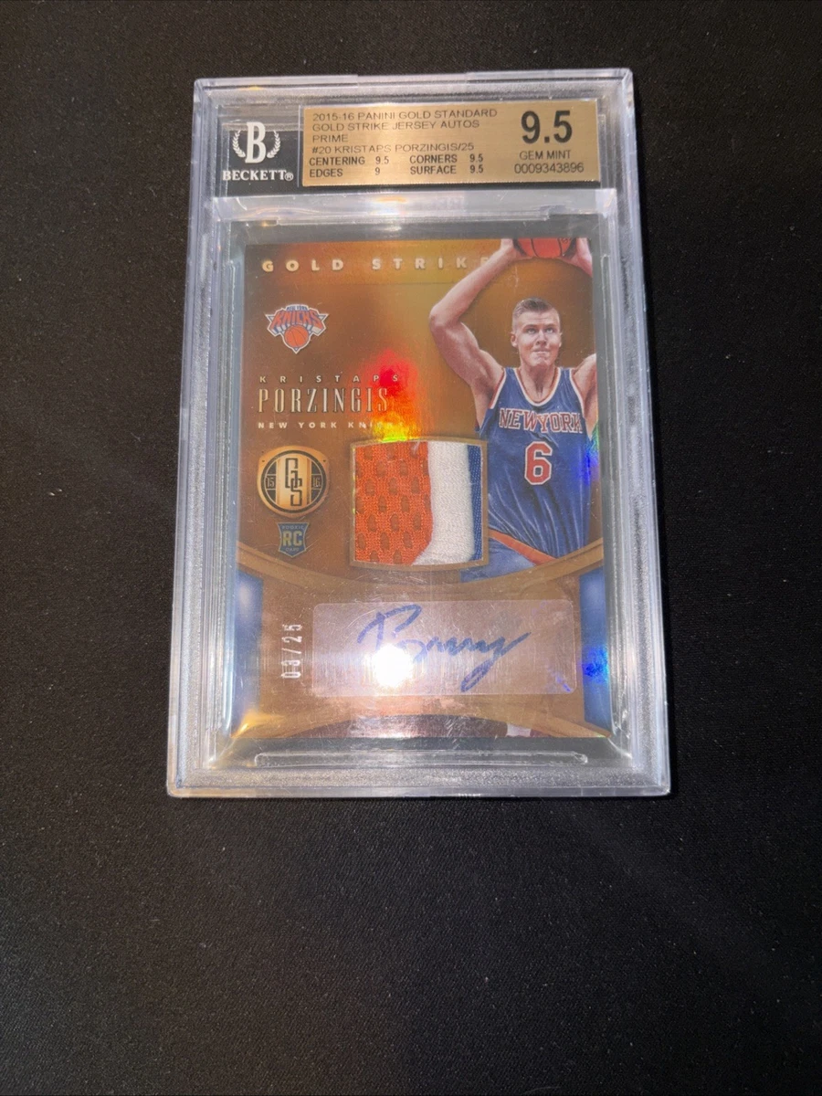 Kristaps Porzingis Autograph Basketball Cards for sale | eBay