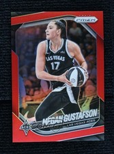 2025 Panini Prizm WNBA Red Prizm 93/299 Megan Gustafson #49 17zx