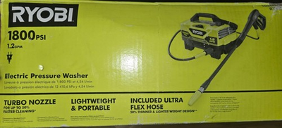 #ad Ryobi Premium Electric Pressure Washer 1800 PSI RY141802VNM NEW $130.00