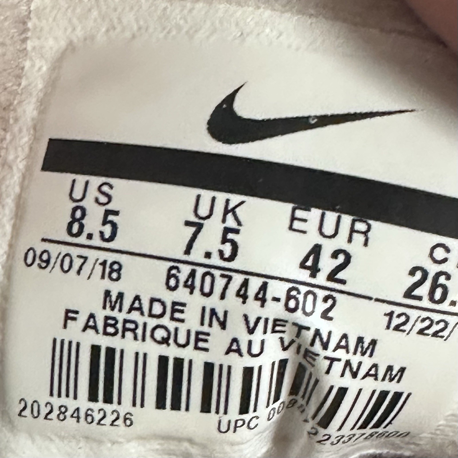 Nike Air Max 98 University Red Mens Size 8.5 Athletic Running Shoes Sneakers thumbnail 9