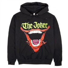 The Joker Smile Logo Hoodie Black