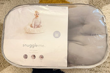 Snuggle Me Infant Lounger Gray Cotton Solid Bassinet Fit SMLOUNGER