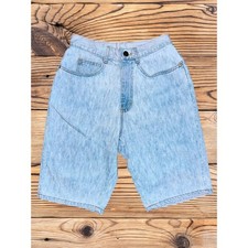 D2 Vintage MR Lee Jean Shorts Size 7 Union Made USA Bermuda Long Skater Baggy