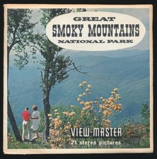 View-Master Great Smoky Mountains - A889 Packet - S5 style - Ships Fast
