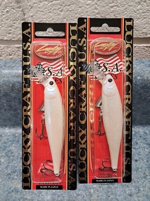 2 LUCKY CRAFT Pointer 100 OGs 5/8oz  100mm Luckycraft Suspending Jerkbait Rare!