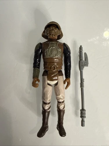 Vtg Star Wars Lando Skiff Guard Complete Action Figure 1982 HK Kenner