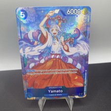 Bandai Yamato Alternate Art Foil Super Rare OP13-054 6000 Power Card