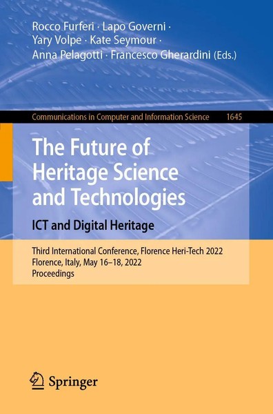The Future Of Heritage Science and Technologies: ICT and Digital Heritage Buch-image