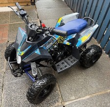 FunBikes T-Max Roughrider 70cc Blue Midi-size Quad- Excellent *REDUCED PRICE*