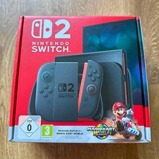 Nintendo Switch 2 Konsole grau mit Dock, Mario Kart World, Party Jamboree