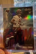 2025 Panini Absolute - By Storm Emeka Egbuka #4 Spectrum Red /150 (RC)