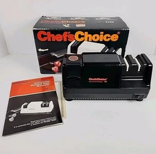 Chef's Choice Diamond Hone Electric Knife Sharpener Professional 110 Black