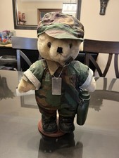 Teddy Bear In Military Uniform